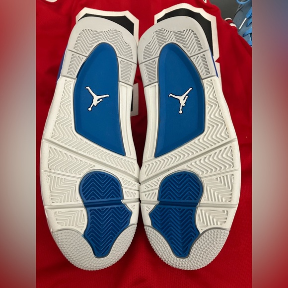 Nike Air Jordan 4 IV Retro 2012 Military Blue CLEAN Shoes Great Condition! - Picture 8 of 16